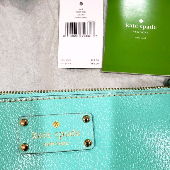 DONATED-NEW KATE SPADE LEATHER BAG - Picture 2 of 12